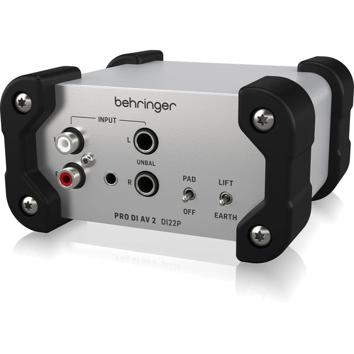 Behringer DI 22P Passive Stereo DI Box