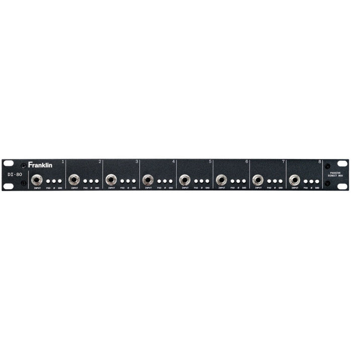 Franklin Audio DI-80 8 Channel Passive Direct Box