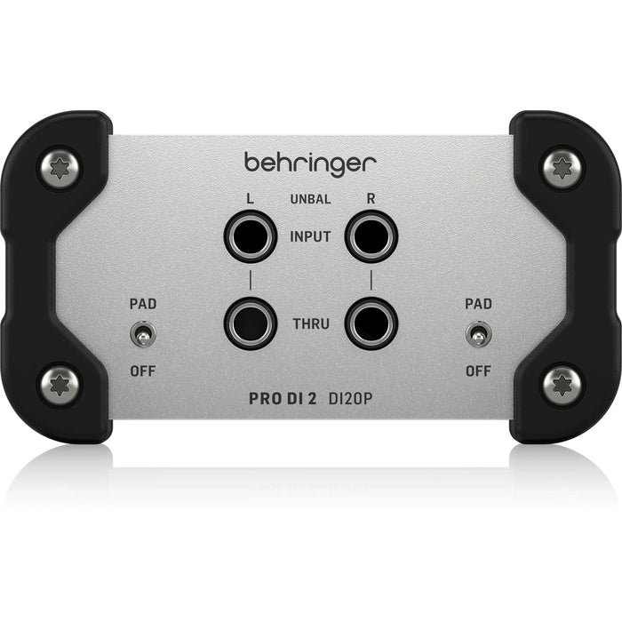 Behringer DI20P Passive Stereo DI Box