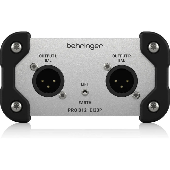 Behringer DI20P Passive Stereo DI Box