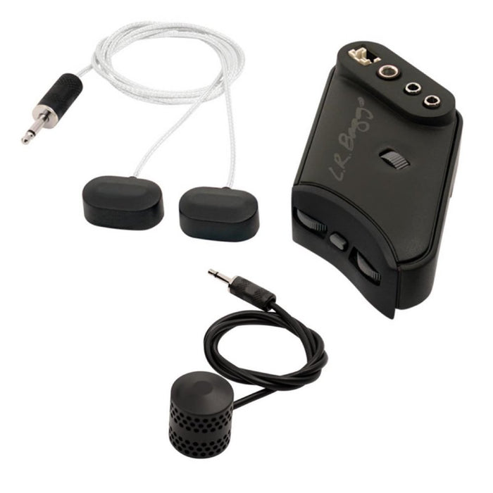 LR Baggs | HiFi DUET | High - Fidelity Pickup System w/ Microphone Mixing + Acoustic Bridge Plate (LRBHIFIDUET) - Gsus4