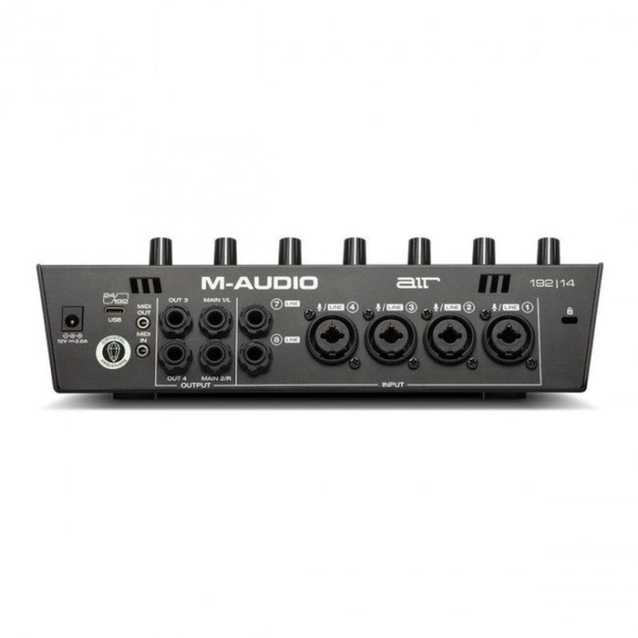 M-Audio AIR 192|14 USB Audio Interface 8-In/4-Out 24/192 Input/Output (46/AIR192X14) - Gsus4