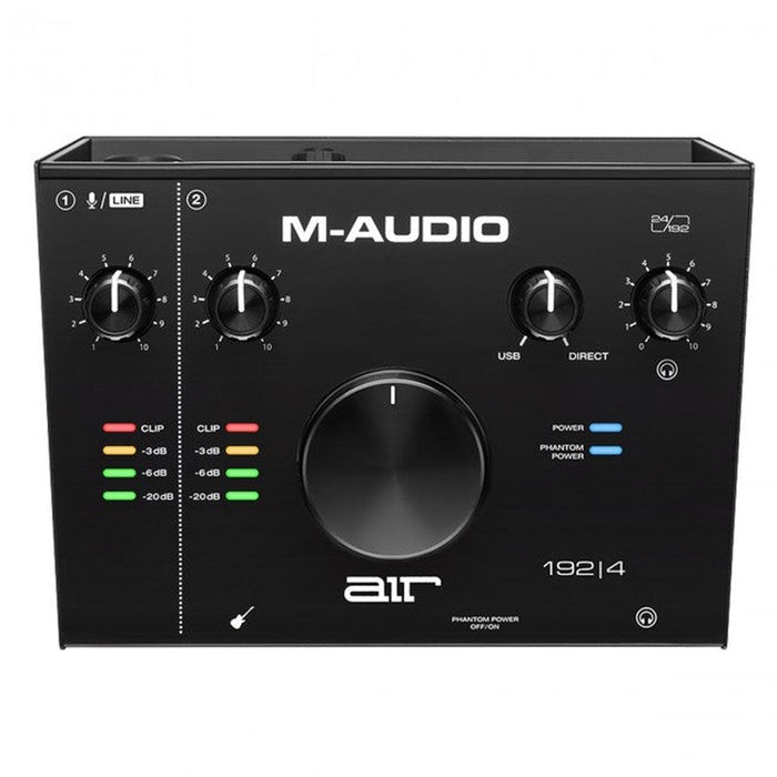 M-Audio AIR 192|4 USB Audio Interface 2-In/2-Out 24/192 Input/Output (46/AIR192X4) - Gsus4