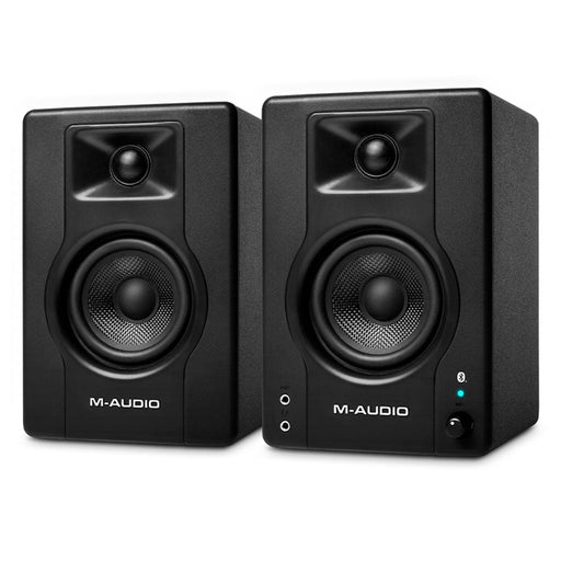 M-Audio BX3 D4 BT Powered Studio Monitors Speakers 3.5inch w/ Bluetooth (Pair) (46/BX3D4BT) - Gsus4