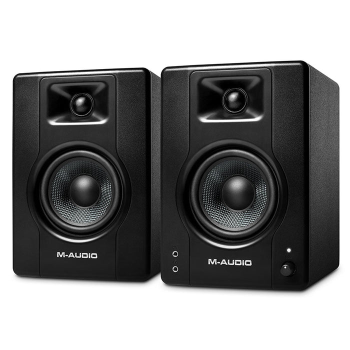 M-Audio BX4 D3 Powered Studio Monitors Speakers 4inch (Pair) (46/BX4D3) - Gsus4