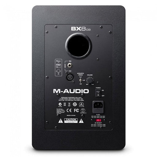 M-Audio BX8 D3 Powered Studio Monitors Speakers 8Inch (Single) (46/BX8D3) - Gsus4