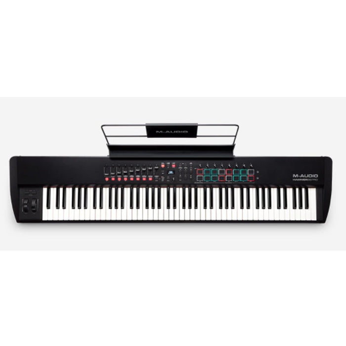 M-Audio Hammer 88 Pro Note Fully Weighted USB Controller w/ Pads & Faders (46/HAMMER88PRO) - Gsus4