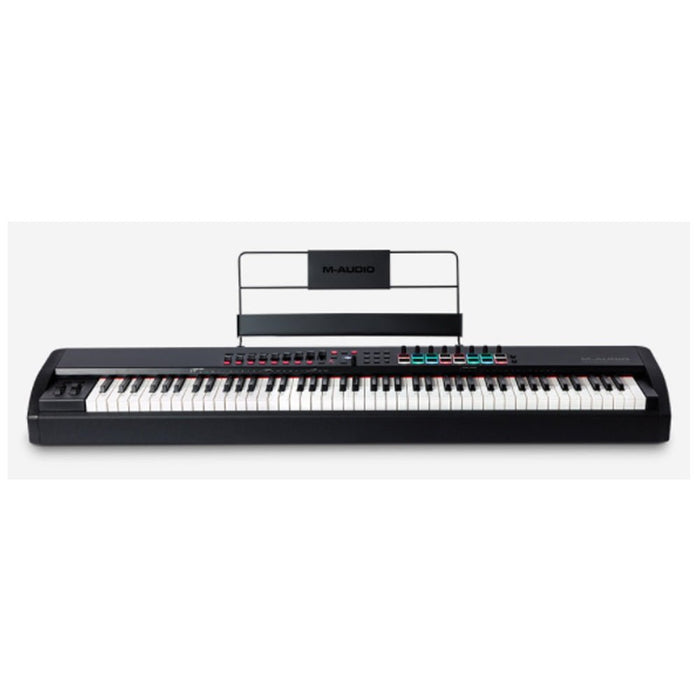 M-Audio Hammer 88 Pro Note Fully Weighted USB Controller w/ Pads & Faders (46/HAMMER88PRO) - Gsus4