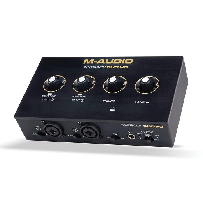 M-Audio M-Track Duo HD USB Audio Interface (46/MTRACKDUO-HD) - Gsus4