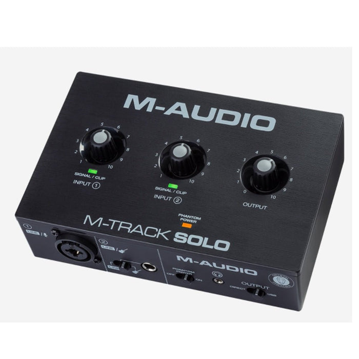 M-Audio M-Track Solo USB Audio Interface (46/MTRACKSOLO) - Gsus4