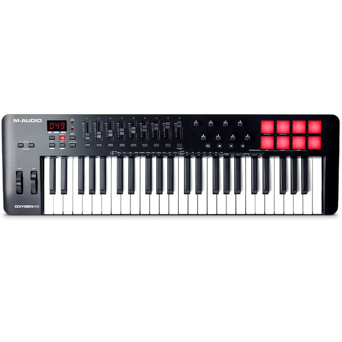 M-Audio Oxygen 49 MKV USB MIDI Controller 49-Key w/ Smart Controls & Auto-Mapping (46/OXYGEN49MKV) - Gsus4