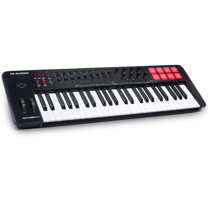 M-Audio Oxygen 49 MKV USB MIDI Controller 49-Key w/ Smart Controls & Auto-Mapping (46/OXYGEN49MKV) - Gsus4