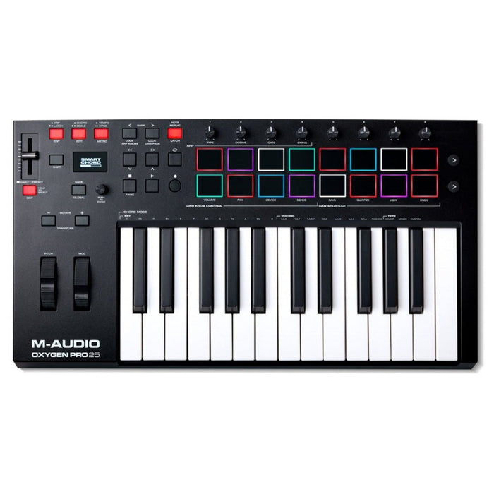 M-Audio Oxygen Pro 25 USB Controller Keyboard 25-Note (46/OXYGENPRO25) - Gsus4