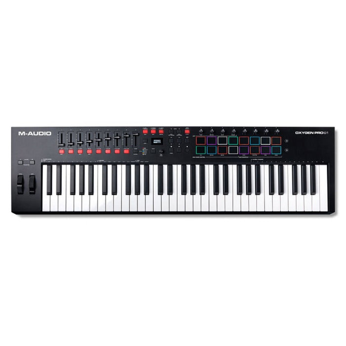 M-Audio Oxygen Pro 61 USB Controller Keyboard 61-Note (46/OXYGENPRO61) - Gsus4