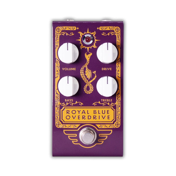 Mad Professor | HANDWIRED Royal Blue Overdrive | An Extremely Touch Sensitive Overdrive (MAD-RoyalB-HW) - Gsus4