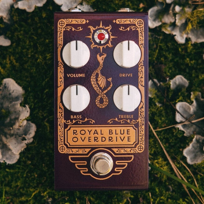 Mad Professor | HANDWIRED Royal Blue Overdrive | An Extremely Touch Sensitive Overdrive (MAD-RoyalB-HW) - Gsus4
