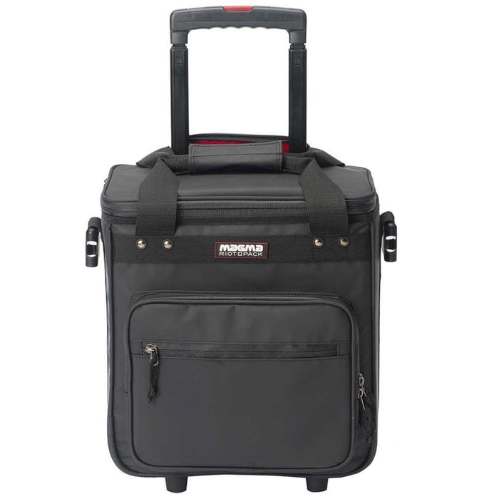 Magma 44200 Riot 12″ Record Trolley Holds 50 – Black/Red (44200) - Gsus4