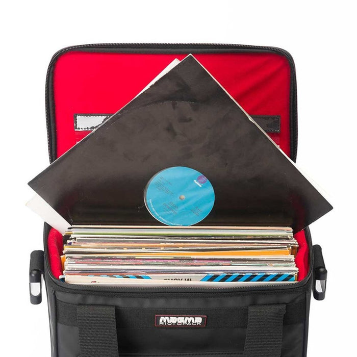 Magma 44210 Riot 12″ Record Case Holds 50 – Black/Red (44210) - Gsus4