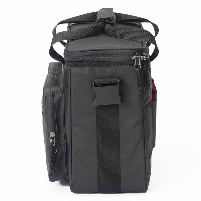 Magma 44210 Riot 12″ Record Case Holds 50 – Black/Red (44210) - Gsus4