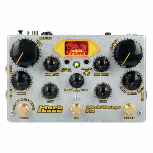 Markbass | Mark Vintage Pre | 12AX7 Tube Driven Bass Preamp DI | w/ Digital Output (MARK VINT PRE) - Gsus4