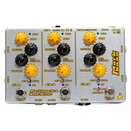 Markbass | MB Pro Bass Mixer | 3 - Ch Bass Input Mix w/ EQ (MB PRO BASS MIXER) - Gsus4