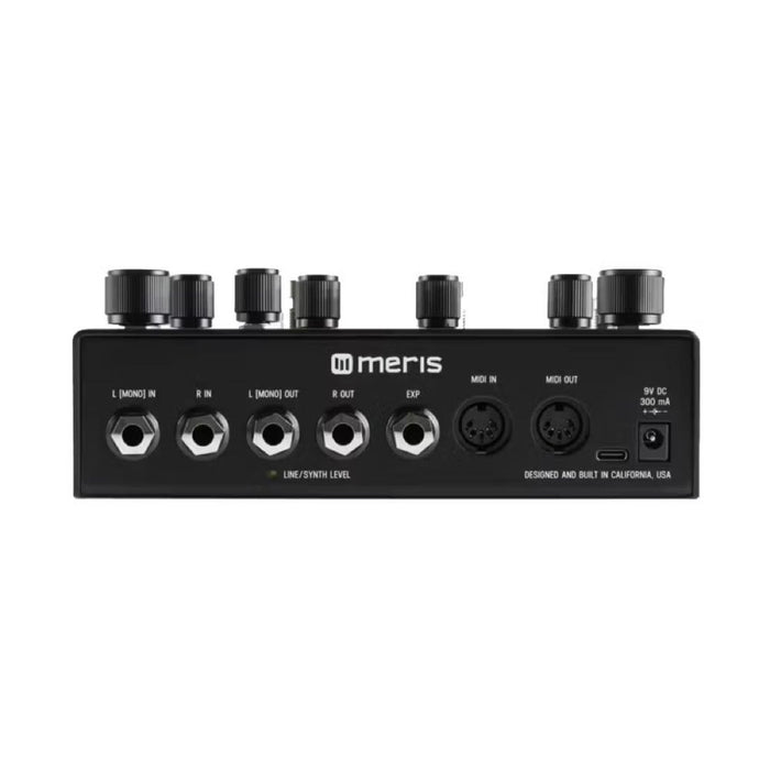 MERIS | Enzo X Black Edition | Stereo Multi - Voice Synthesiser Pedal | w/ 5x Synth Modes (MER-ENZOX BLK) - Gsus4