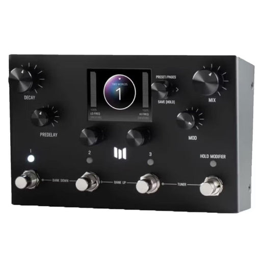 MERIS | Enzo X Black Edition | Stereo Multi - Voice Synthesiser Pedal | w/ 5x Synth Modes (MER-ENZOX BLK) - Gsus4