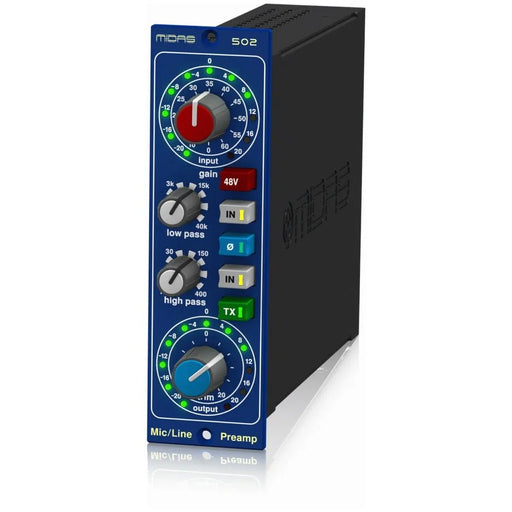 Midas 502 Microphone Preamplifier (500 Series)