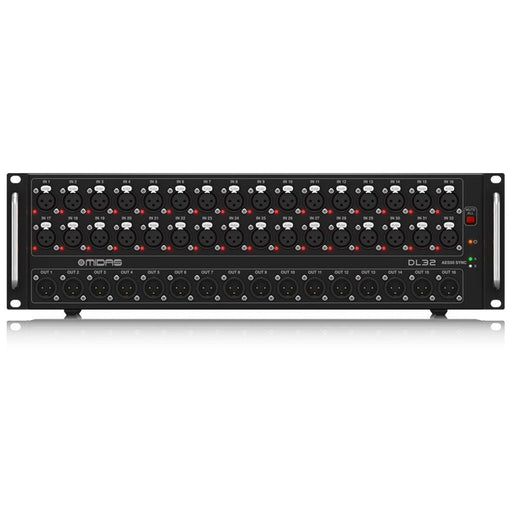 Midas DL32 32-In/16-Out Stage Box w/ 32x Midas Mic Pres, Ultranet & ADAT Interfaces (453023) - Gsus4
