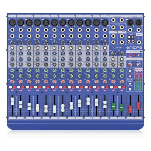Midas DM16 16 Channel Analogue Live & Studio Mixer (453002) - Gsus4