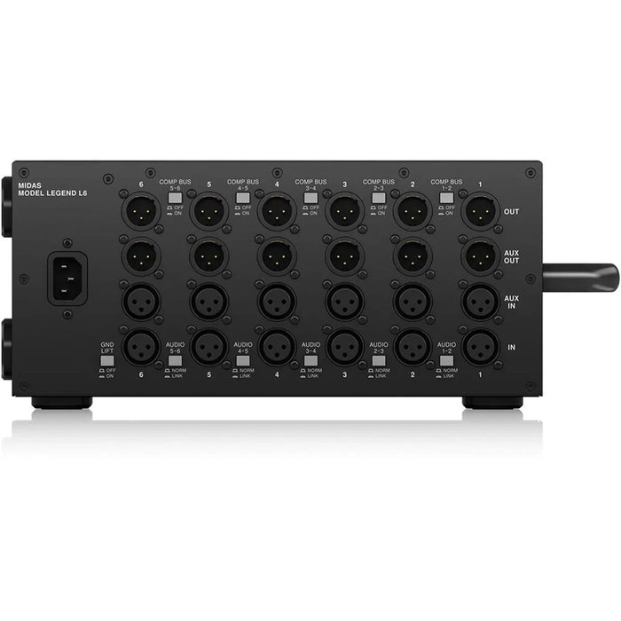 Midas L6 500 Series Rackmount Chassis for 6 Modules w/ Advanced Audio Routing