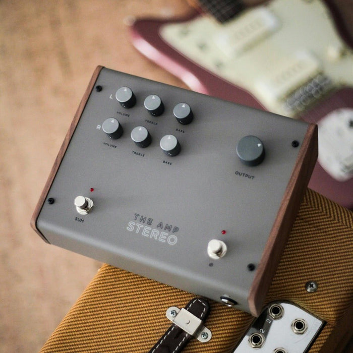 Milkman Sound | The Amp Stereo | Stereo Amplifier Pedal w/ Cab Sim & Headphone Out (Milkman - The - Amp - Stereo) - Gsus4