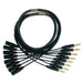 Mogami 8 x TRS to 8 x XLRM Cable (10ft) (MOG-8TRSXLRM10) - Gsus4