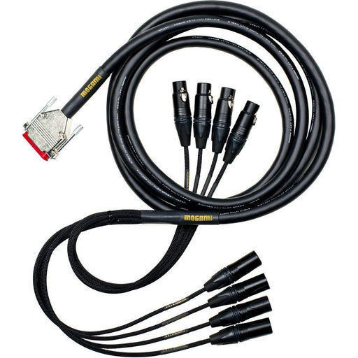 Mogami DB25 to 4 x XLRM & 4 x XLRF AES/EBU Cable Tascam Format (5ft) (MOG-AESTDDB25XLR05) - Gsus4