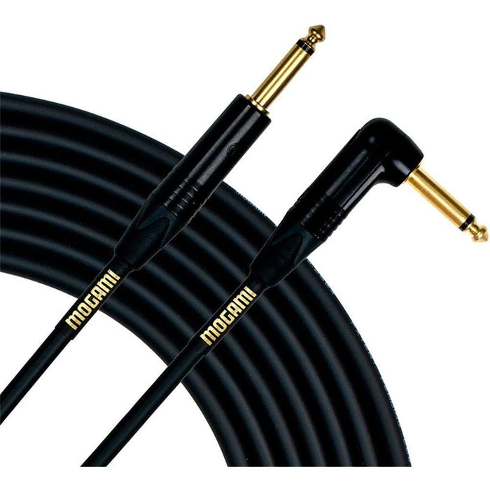 Mogami Gold Instrument Right - Angled TS - TS (6ft) (MOG-INSTRUMENTR06) - Gsus4