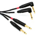 Mogami Gold Stereo Keyboard TS - TS Right - Angled Cable Set (10ft) (MOG-KEYS10R) - Gsus4