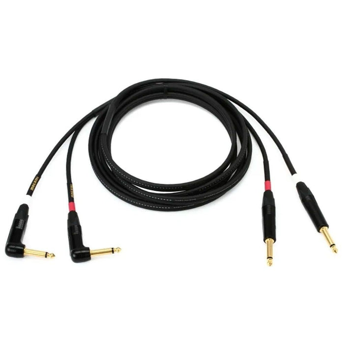 Mogami Gold Stereo Keyboard TS - TS Right - Angled Cable Set (10ft) (MOG-KEYS10R) - Gsus4