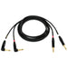 Mogami Gold Stereo Keyboard TS - TS Right - Angled Cable Set (10ft) (MOG-KEYS10R) - Gsus4