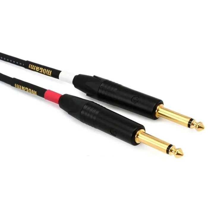 Mogami Gold Stereo Keyboard TS - TS Right - Angled Cable Set (10ft) (MOG-KEYS10R) - Gsus4