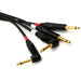 Mogami Gold Stereo Keyboard TS - TS Right - Angled Cable Set (6ft) (MOG-KEYS06R) - Gsus4
