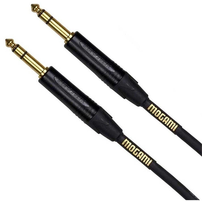 Mogami Gold TRS - TRS Balanced (20ft) Single Cable (MOG-TRSTRS20) - Gsus4