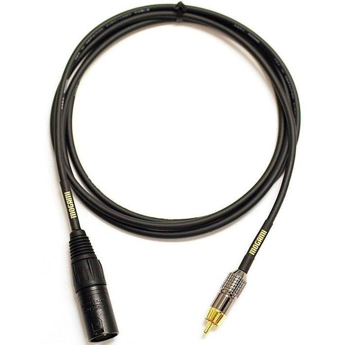 Mogami Gold XLR(M) - RCA Mono Cable (12ft) (MOG-XLRMRCA12) - Gsus4
