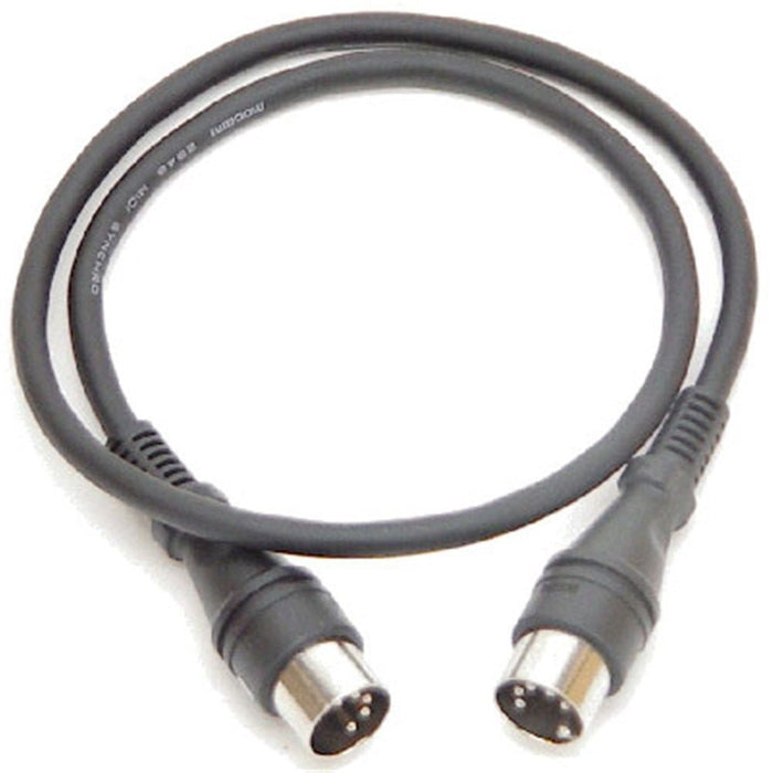 Mogami MIDI Cable One Piece Moulded 5pin Connections (20ft) (MOG-MIDI-20) - Gsus4