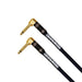 Mogami Platinum Right - Angle to Right - Angle Guitar Cable (1.5ft) (MOG-PLATINUM01.5RR) - Gsus4