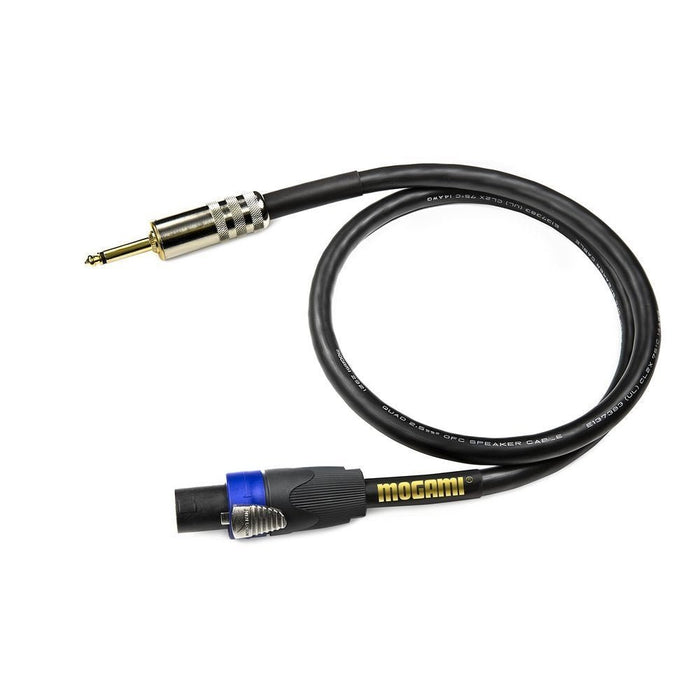 Mogami Speakon to 1/4" TS Speaker Cable (6ft) (MOG-SPEAKERSOTS06) - Gsus4