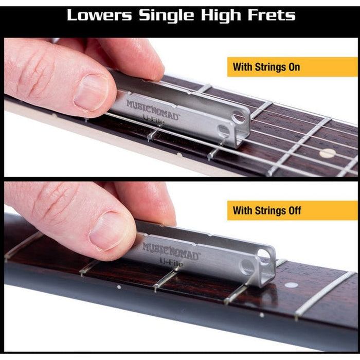 Music Nomad Diamond U-File Fret Levelers (3-pk) (MN813) - Gsus4