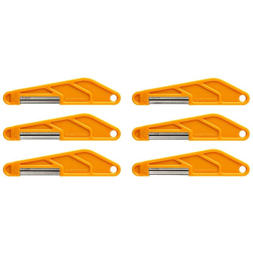 Music Nomad Electric Guitar Diamond Coated Nut File Set -Light Strings (6-Pce) (MN668) - Gsus4