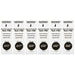 Music Nomad Electric Guitar Diamond Coated Nut File Set -Light/Medium Strings (6-Pce) (MN670) - Gsus4