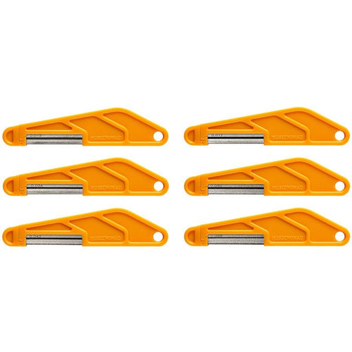 Music Nomad Electric Guitar Diamond Coated Nut File Set -Light/Medium Strings (6-Pce) (MN670) - Gsus4