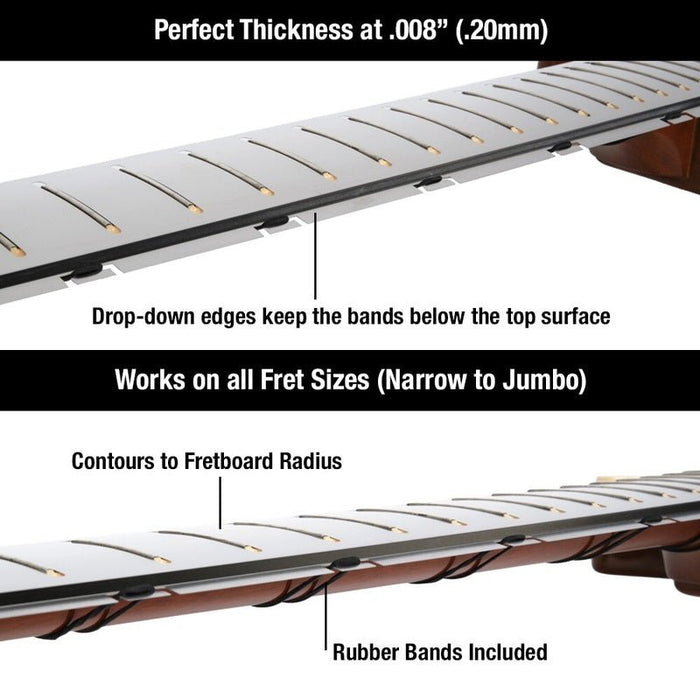 Music Nomad "Fret Shield" Fretboard Protector Guard for Gibson Electric Guitar Fret Scale (MN801) - Gsus4